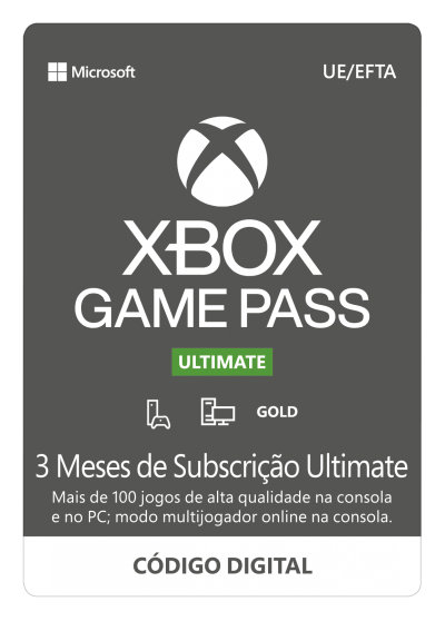 Microsoft Xbox Game Pass Ultimate  Online 3 Month